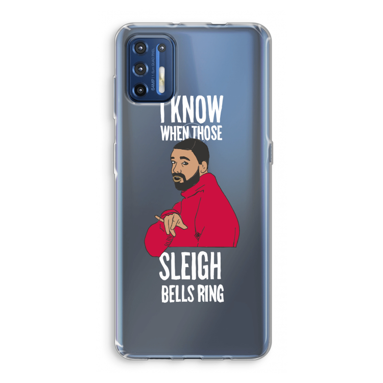 Sleigh Bells Ring: Motorola Moto G9 Plus Transparant Hoesje
