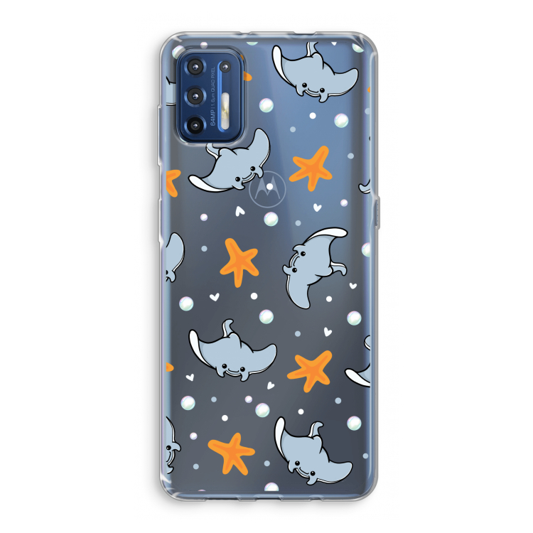 Manta: Motorola Moto G9 Plus Transparant Hoesje