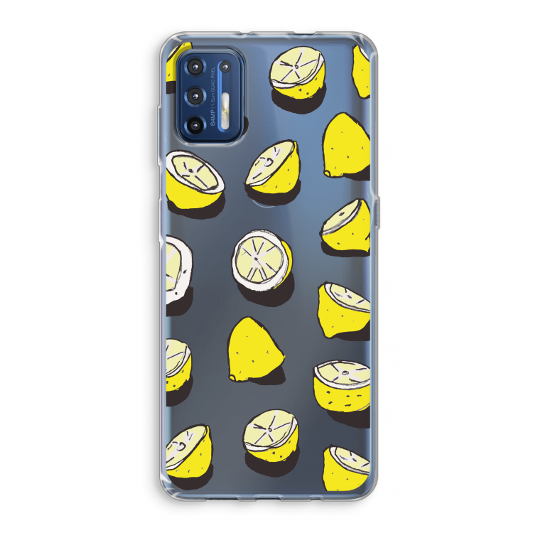 When Life Gives You Lemons...: Motorola Moto G9 Plus Transparant Hoesje