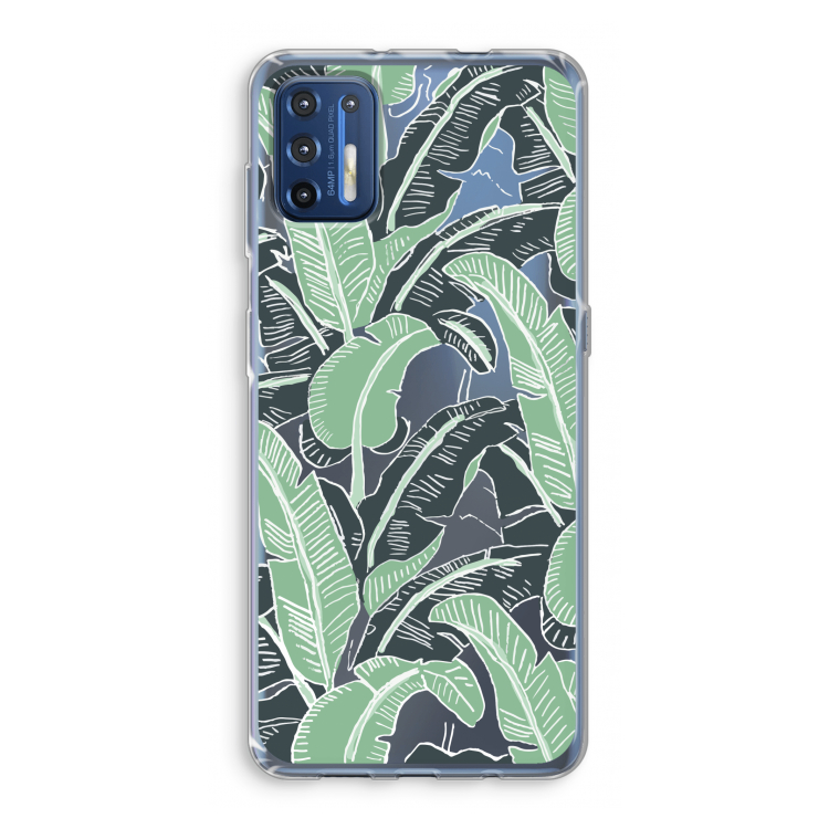 This Sh*t Is Bananas: Motorola Moto G9 Plus Transparant Hoesje