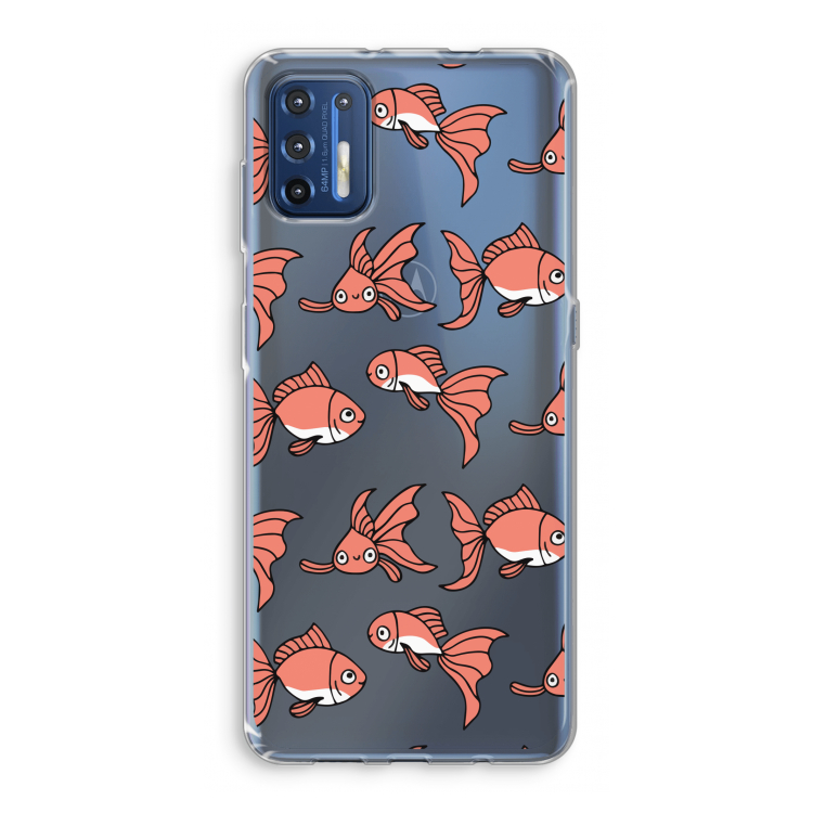 Blub: Motorola Moto G9 Plus Transparant Hoesje