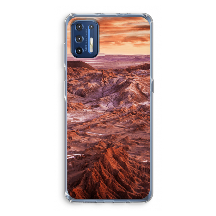 Mars: Motorola Moto G9 Plus Transparant Hoesje