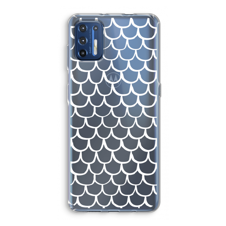 Dakpannetjes: Motorola Moto G9 Plus Transparant Hoesje