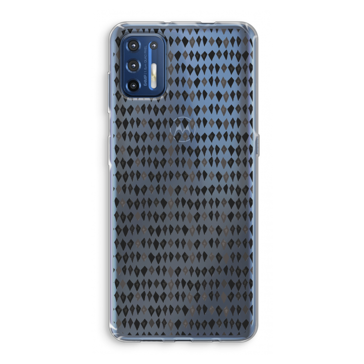 Crazy shapes: Motorola Moto G9 Plus Transparant Hoesje