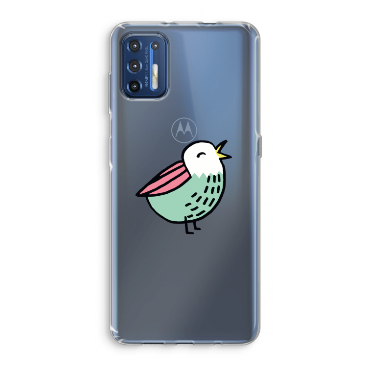 Birdy: Motorola Moto G9 Plus Transparant Hoesje