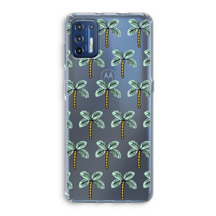 Paradise: Motorola Moto G9 Plus Transparant Hoesje
