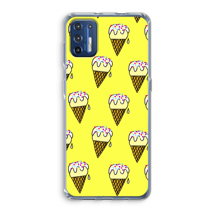 Isjes: Motorola Moto G9 Plus Transparant Hoesje
