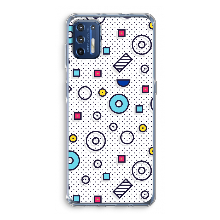 8-bit N°9: Motorola Moto G9 Plus Transparant Hoesje