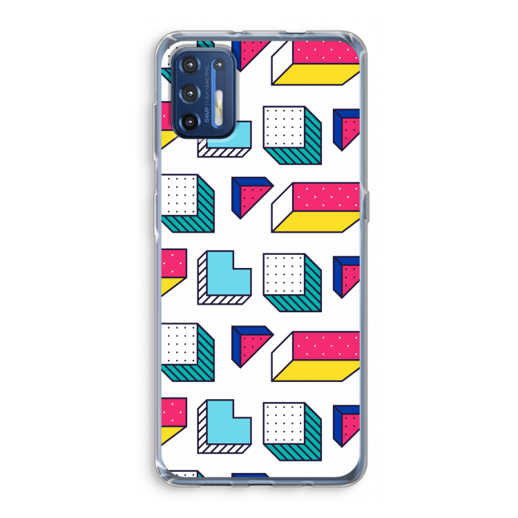 8-bit N°7: Motorola Moto G9 Plus Transparant Hoesje