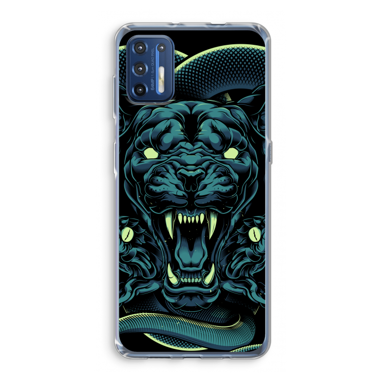 Cougar and Vipers: Motorola Moto G9 Plus Transparant Hoesje