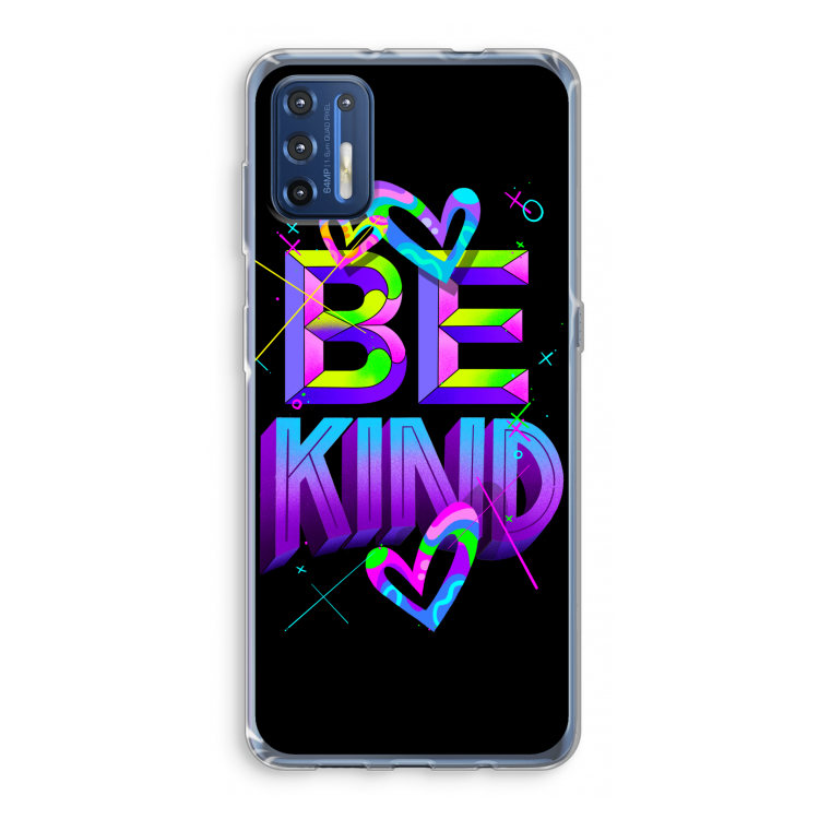 Be Kind: Motorola Moto G9 Plus Transparant Hoesje