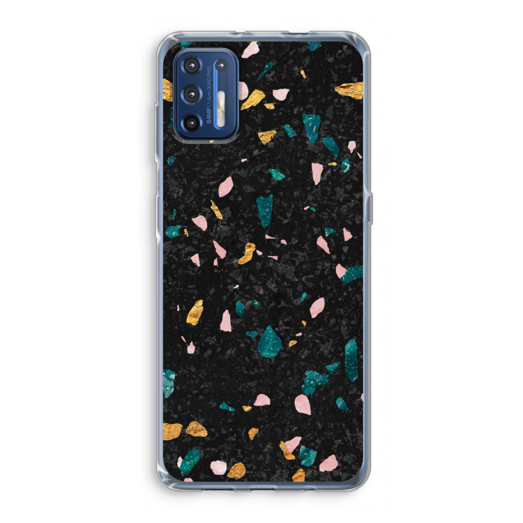Terrazzo N°10: Motorola Moto G9 Plus Transparant Hoesje