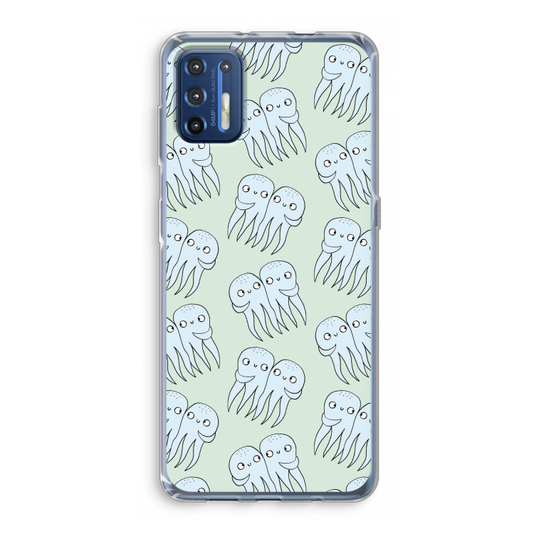 Octopussen: Motorola Moto G9 Plus Transparant Hoesje