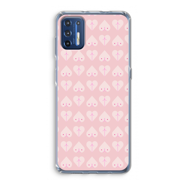 Ass 'n Titties: Motorola Moto G9 Plus Transparant Hoesje