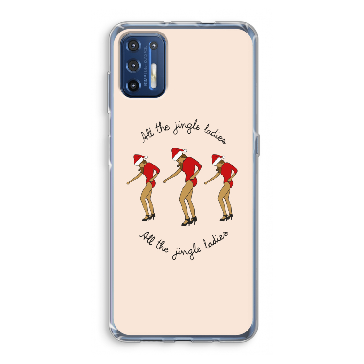 Jingle Ladies: Motorola Moto G9 Plus Transparant Hoesje