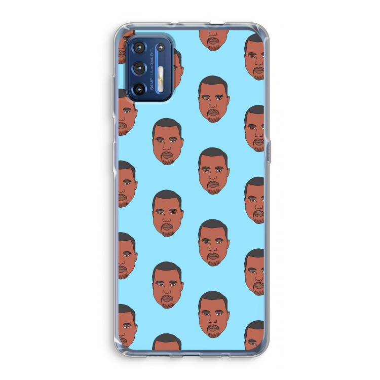Kanye Call Me?: Motorola Moto G9 Plus Transparant Hoesje