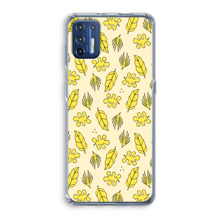 Herfst: Motorola Moto G9 Plus Transparant Hoesje