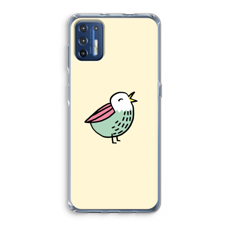 Birdy: Motorola Moto G9 Plus Transparant Hoesje
