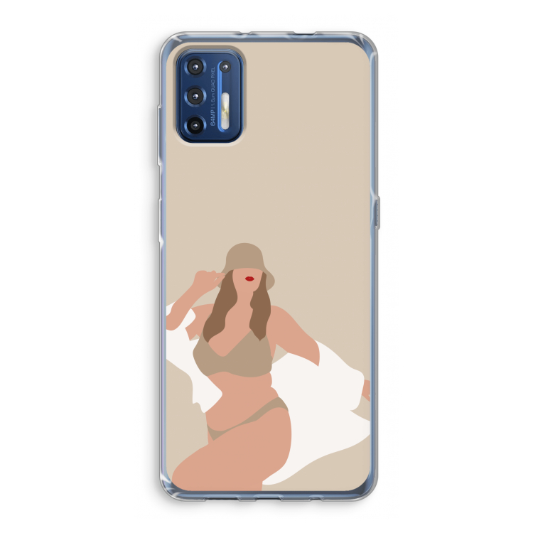 One of a kind: Motorola Moto G9 Plus Transparant Hoesje