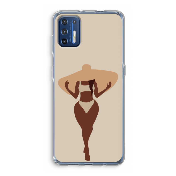 Let's get salty: Motorola Moto G9 Plus Transparant Hoesje
