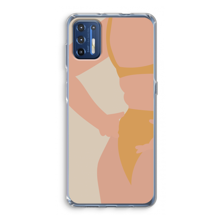 Bikini body: Motorola Moto G9 Plus Transparant Hoesje