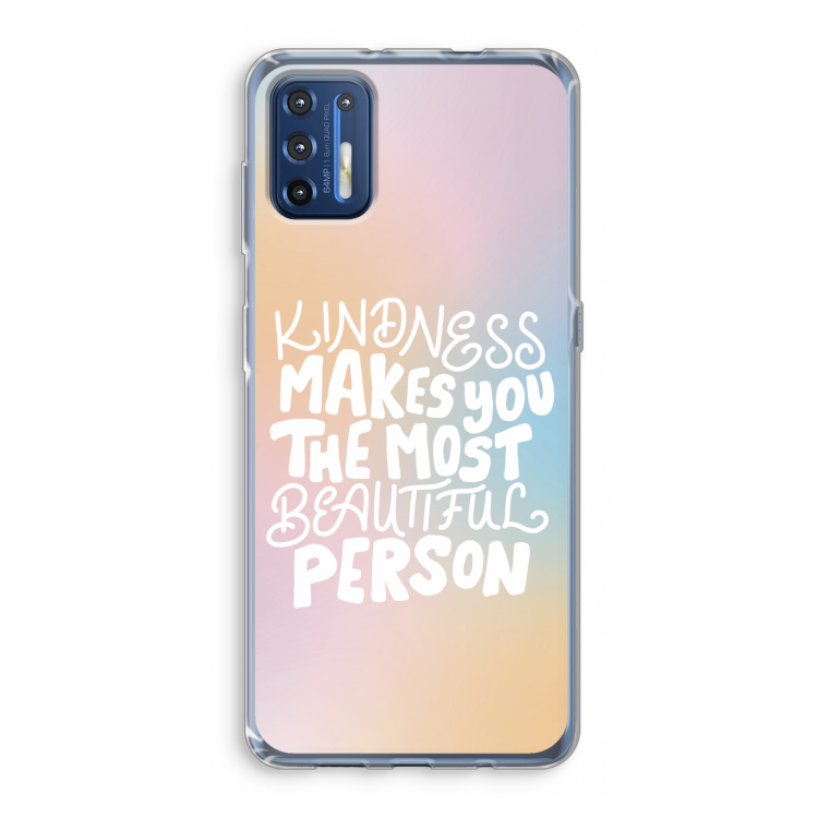 The prettiest: Motorola Moto G9 Plus Transparant Hoesje