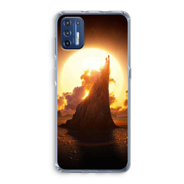 Children of the Sun: Motorola Moto G9 Plus Transparant Hoesje