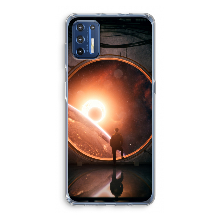 Ephemeral: Motorola Moto G9 Plus Transparant Hoesje