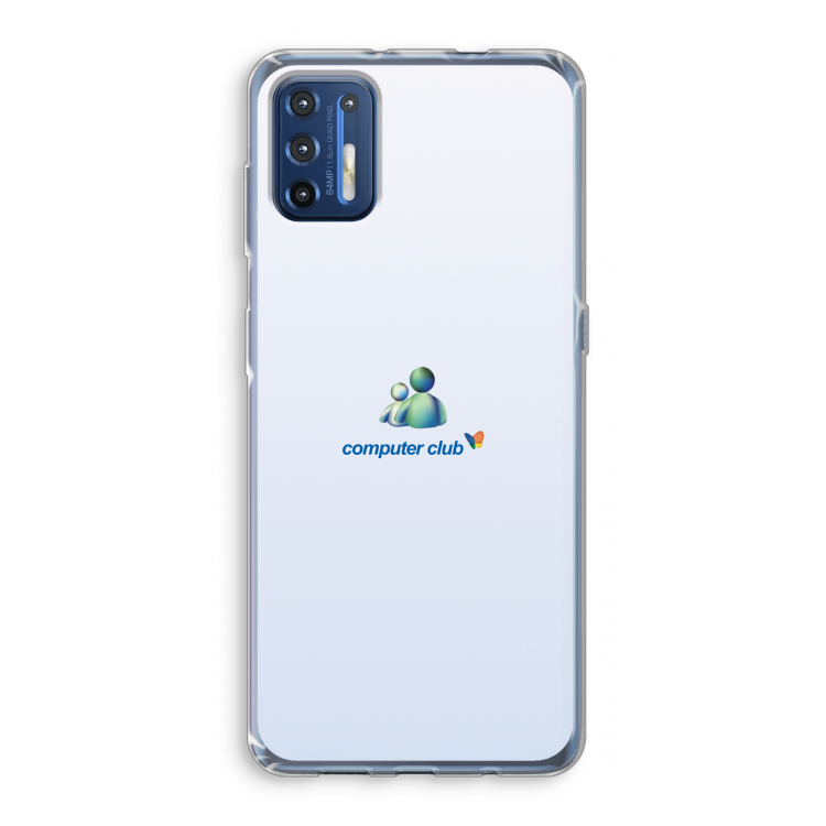 MSN: Motorola Moto G9 Plus Transparant Hoesje