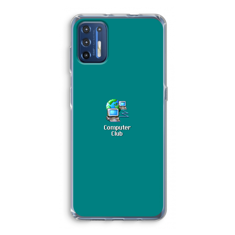 Win98: Motorola Moto G9 Plus Transparant Hoesje