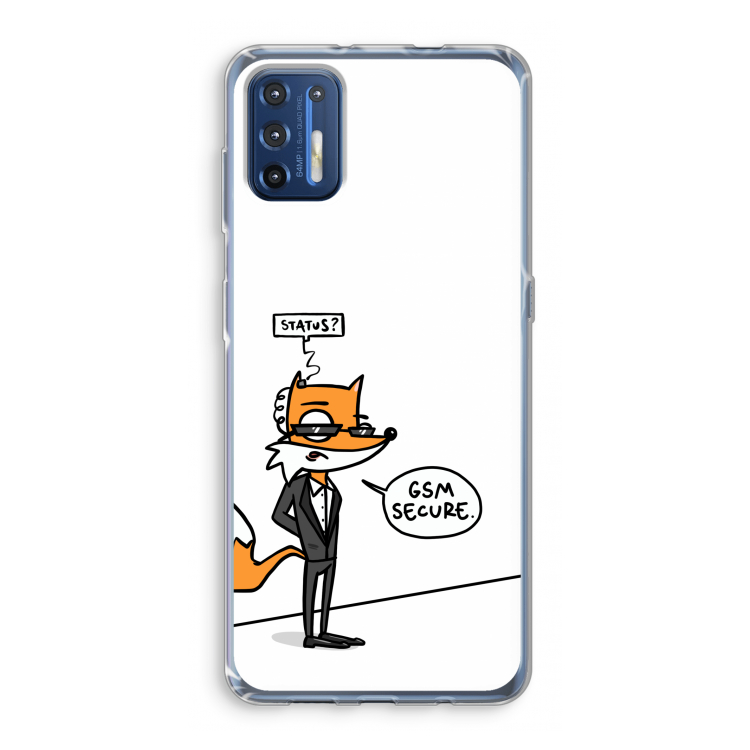 GSM secure: Motorola Moto G9 Plus Transparant Hoesje