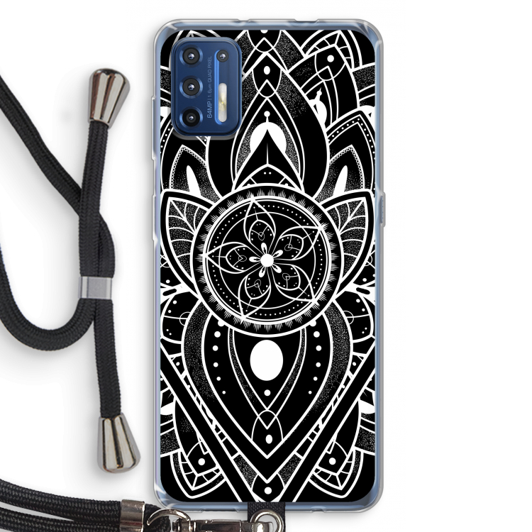 It's Complicated: Motorola Moto G9 Plus Transparant Hoesje met koord