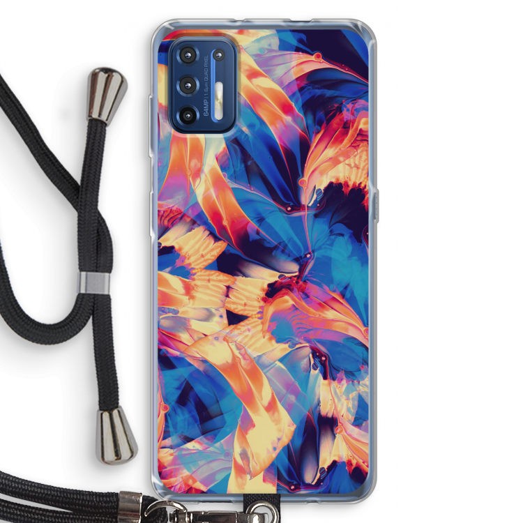 Tuesday Night: Motorola Moto G9 Plus Transparant Hoesje met koord
