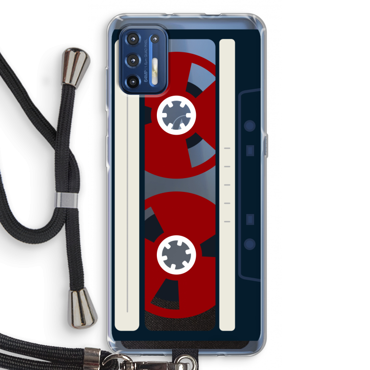 Here's your tape: Motorola Moto G9 Plus Transparant Hoesje met koord