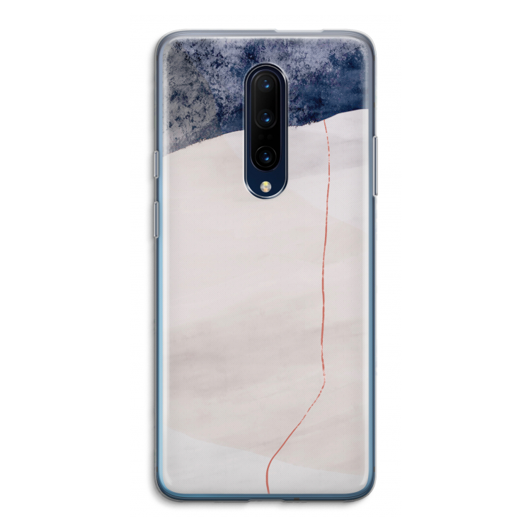 Stone White: OnePlus 7 Pro Transparant Hoesje