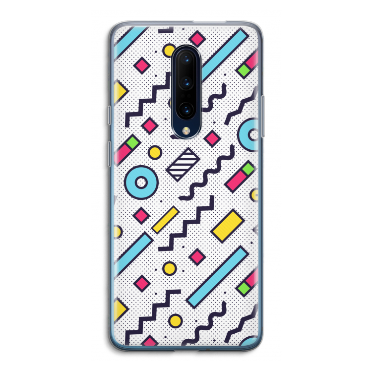 8-bit N°8: OnePlus 7 Pro Transparant Hoesje