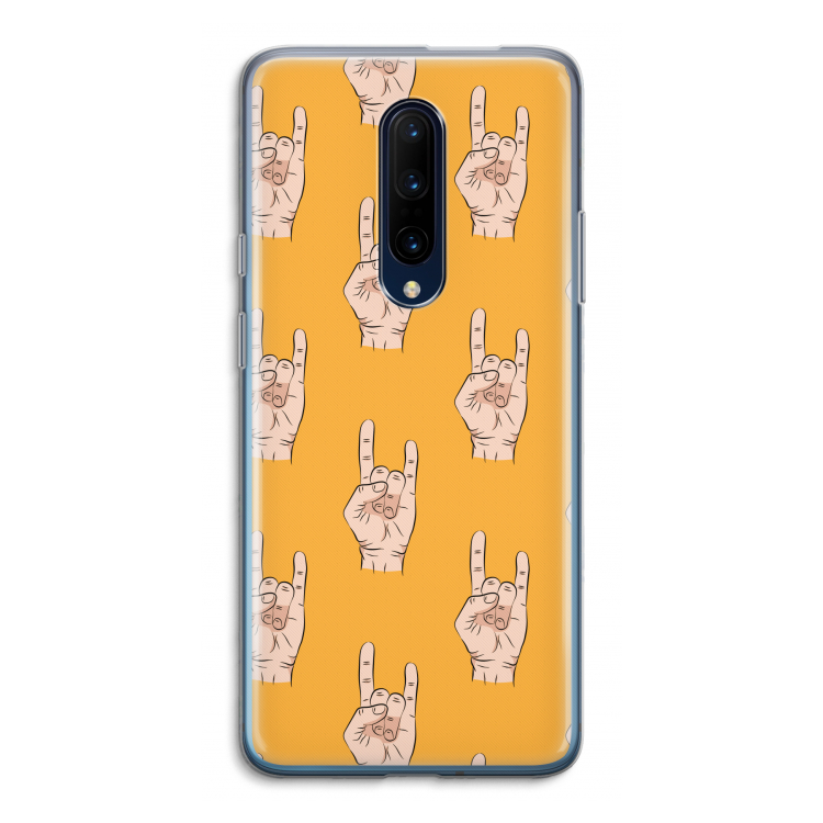 Rock: OnePlus 7 Pro Transparant Hoesje