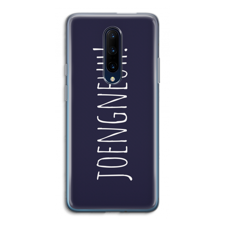 Joengneuh!: OnePlus 7 Pro Transparant Hoesje