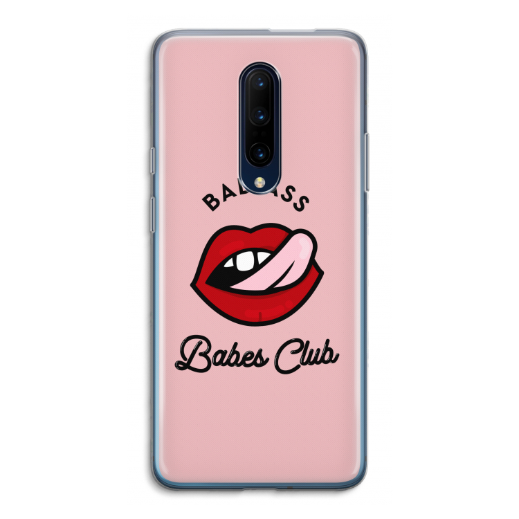 Badass Babes Club: OnePlus 7 Pro Transparant Hoesje