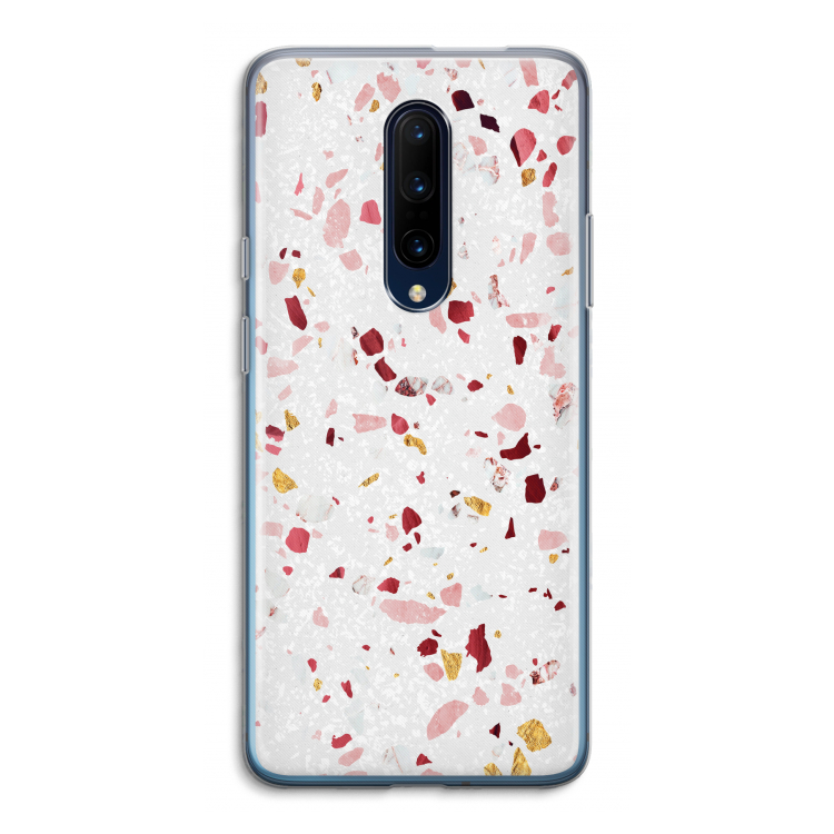 Terrazzo N°9: OnePlus 7 Pro Transparant Hoesje