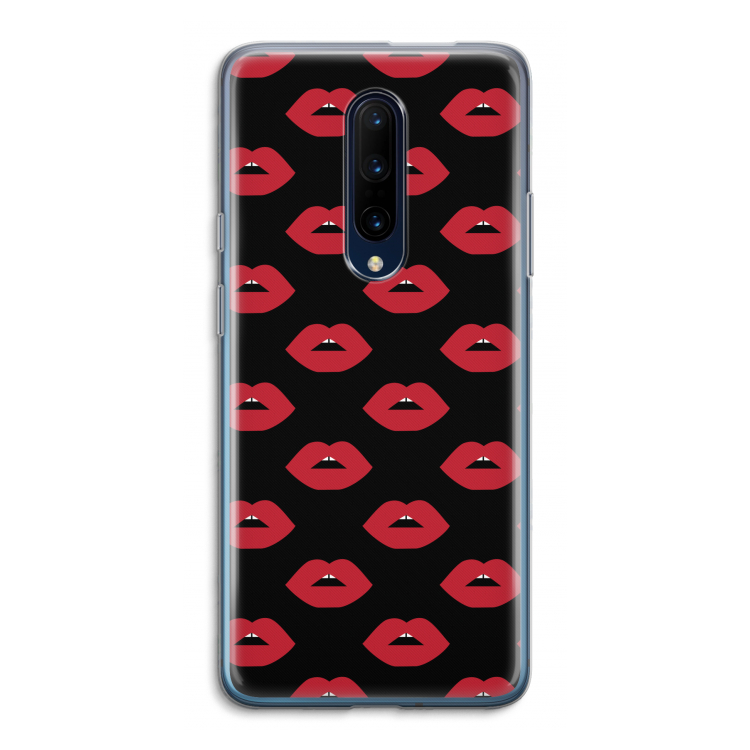 Lips: OnePlus 7 Pro Transparant Hoesje