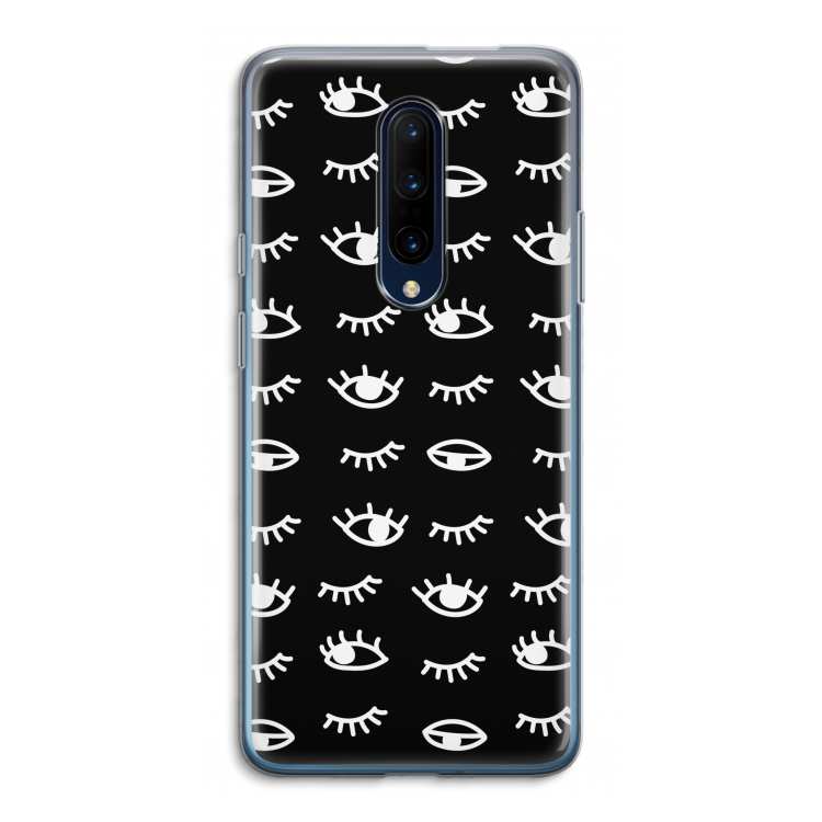 Eye pattern #3: OnePlus 7 Pro Transparant Hoesje