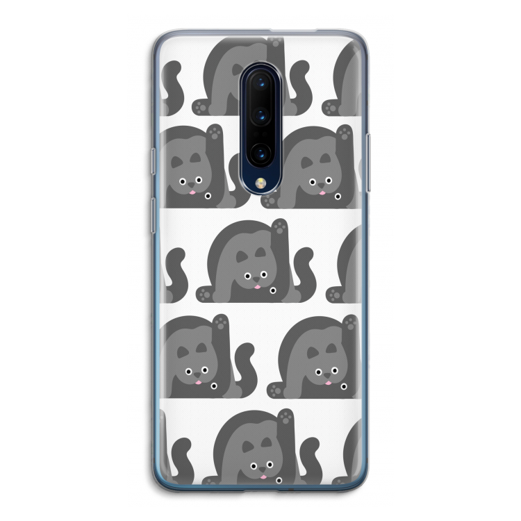 Cats: OnePlus 7 Pro Transparant Hoesje