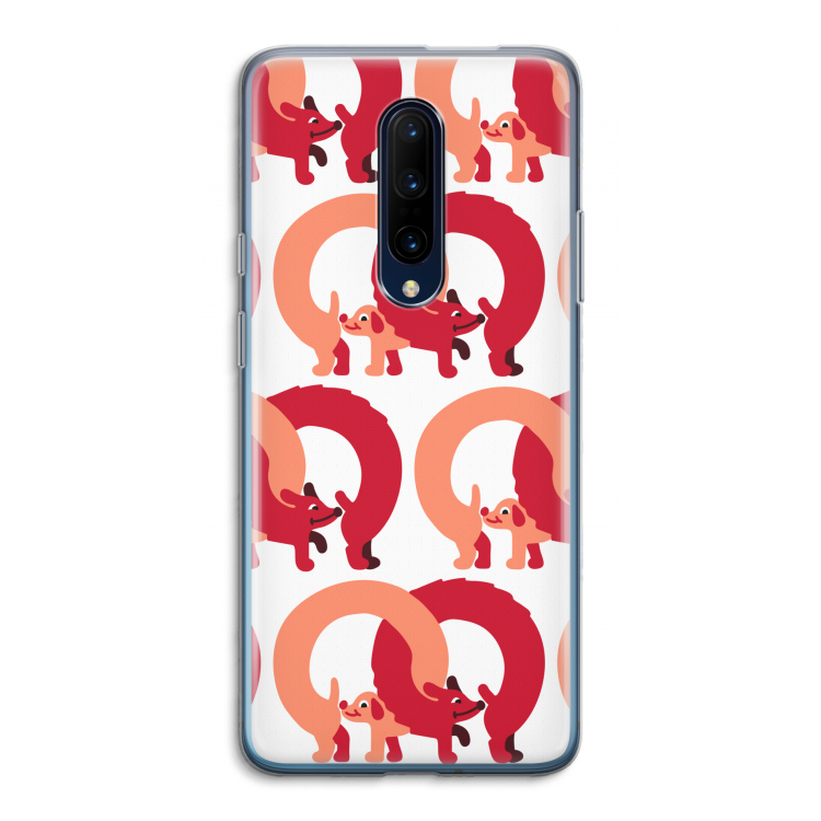 Dogs: OnePlus 7 Pro Transparant Hoesje