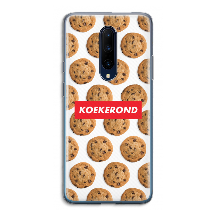 Koekerond: OnePlus 7 Pro Transparant Hoesje