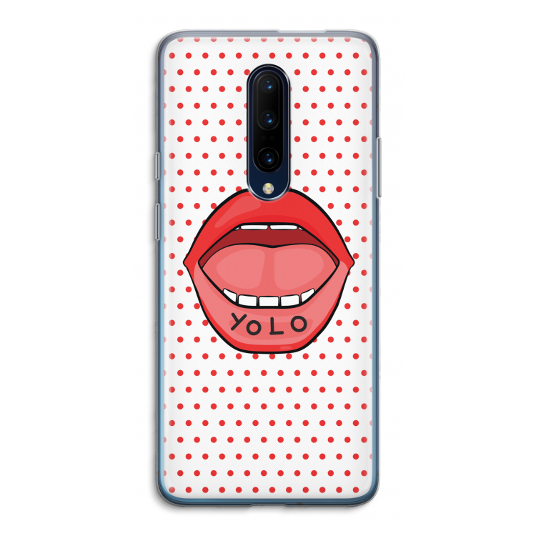 Yolo Denise: OnePlus 7 Pro Transparant Hoesje