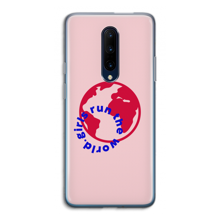 Run The World: OnePlus 7 Pro Transparant Hoesje
