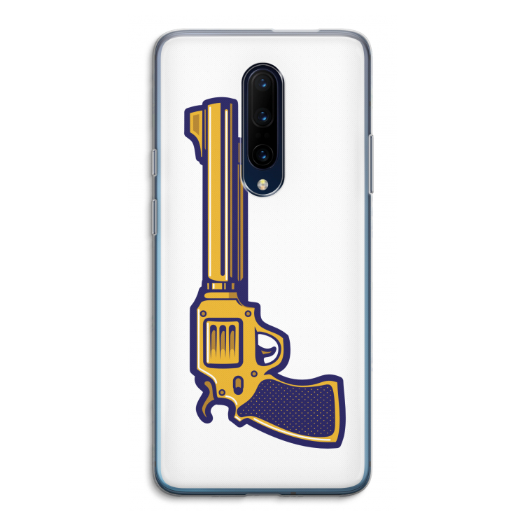 Pew Pew Pew: OnePlus 7 Pro Transparant Hoesje