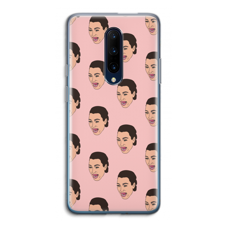 Ugly Cry Call: OnePlus 7 Pro Transparant Hoesje
