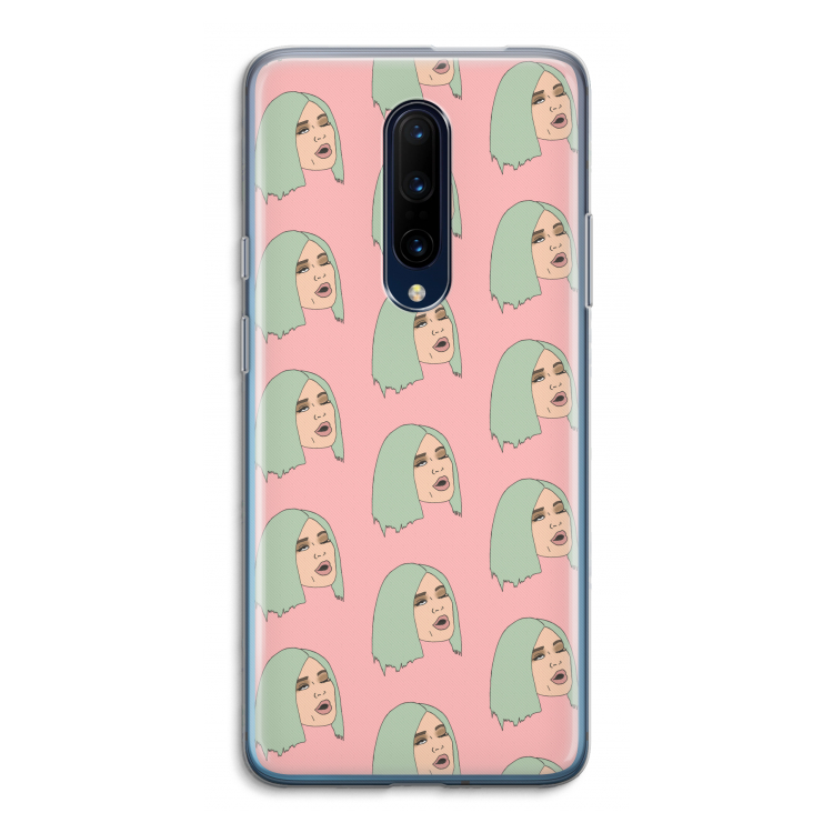 King Kylie: OnePlus 7 Pro Transparant Hoesje